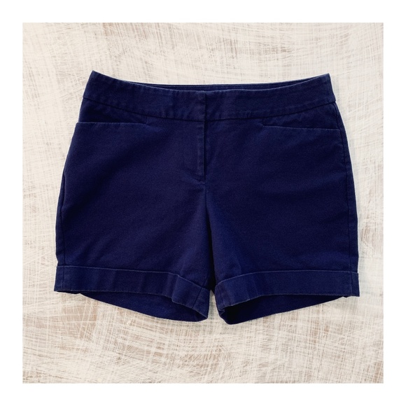 Clean Front Cuffed Short with Pockets